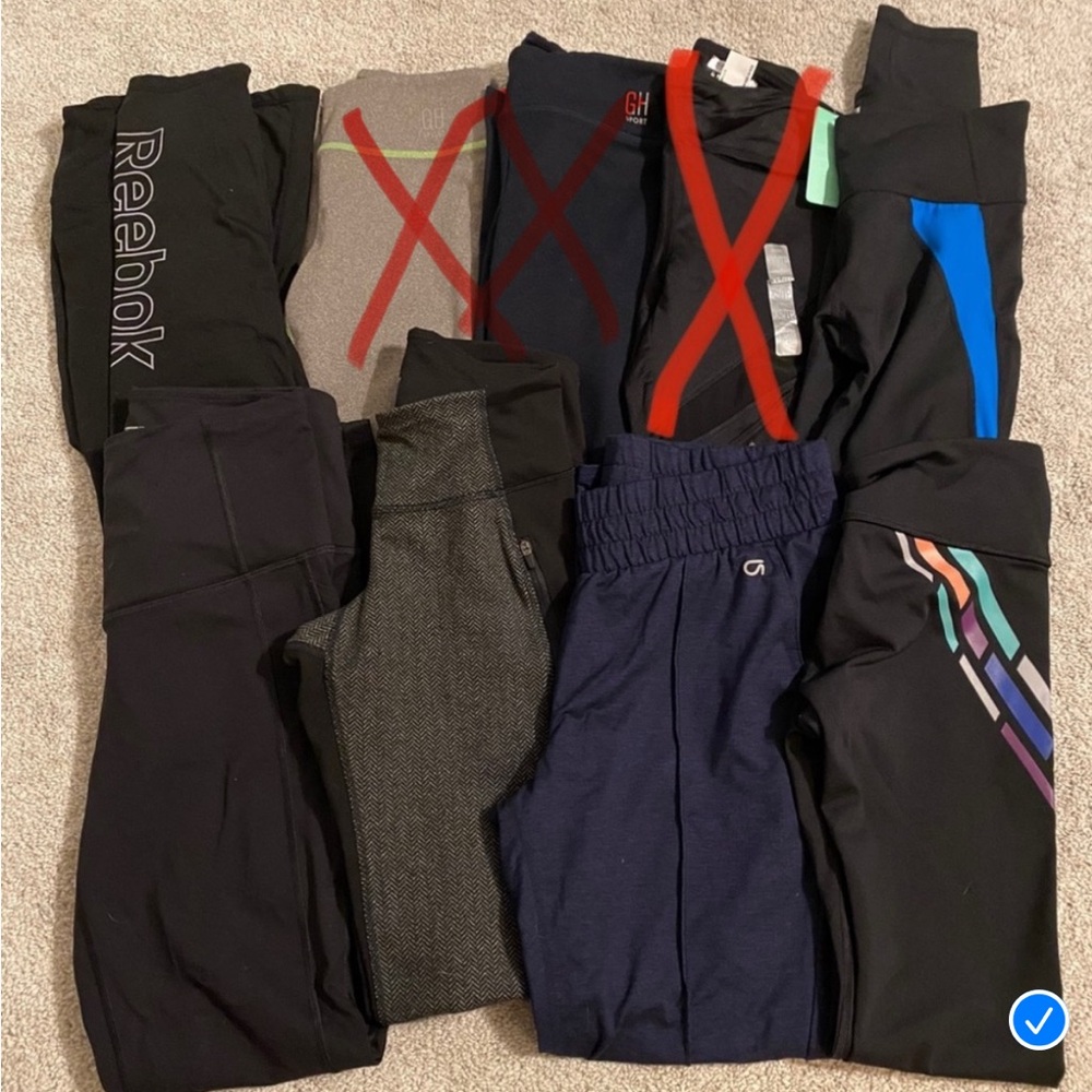 8p Workout legging bundle